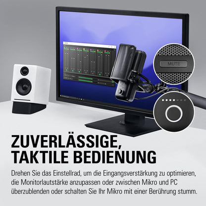 Wave:3 USB Condenser Microphone for Streaming